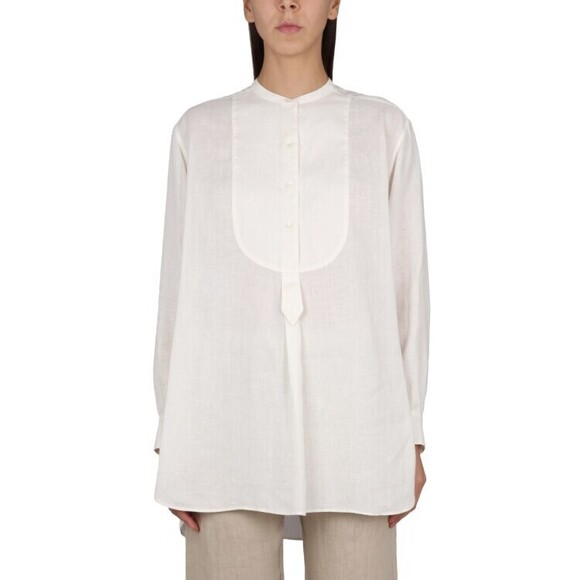 Aspesi White Linen Tunic Shirt - NWT